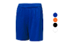 Blauwe sport shorts voor kinderen.