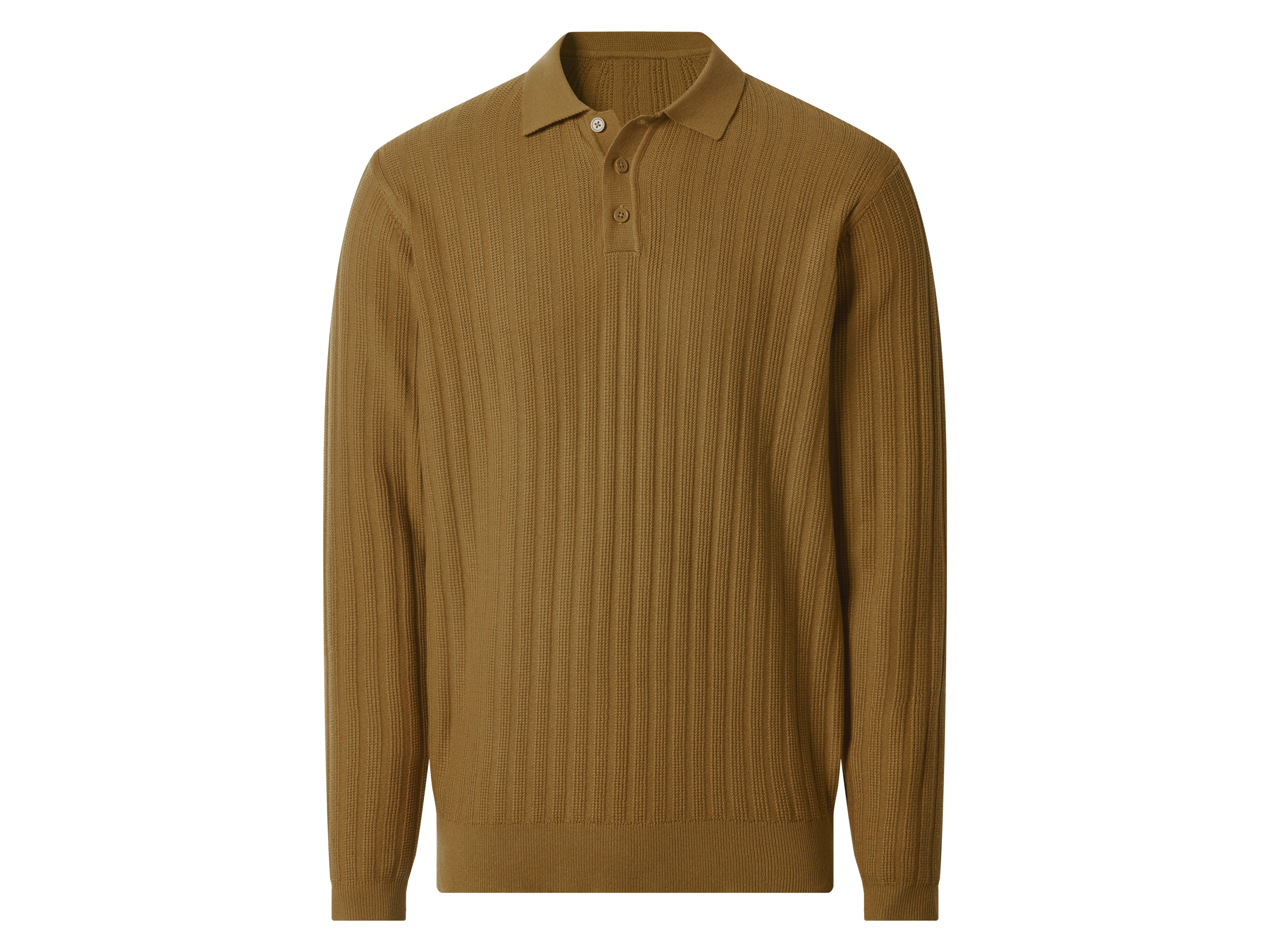 esmara Men Heren polo (Bruin, M (48/50))