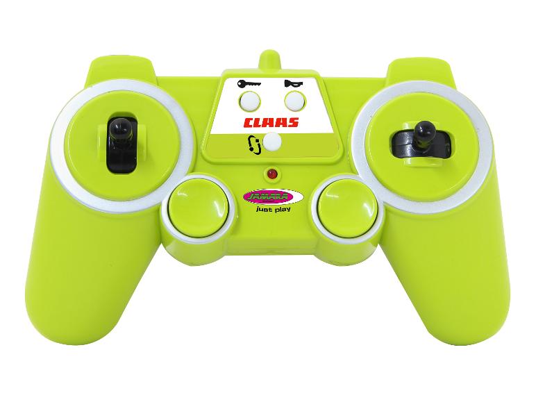 Groene CLAAS speelgoed afstandsbediening.