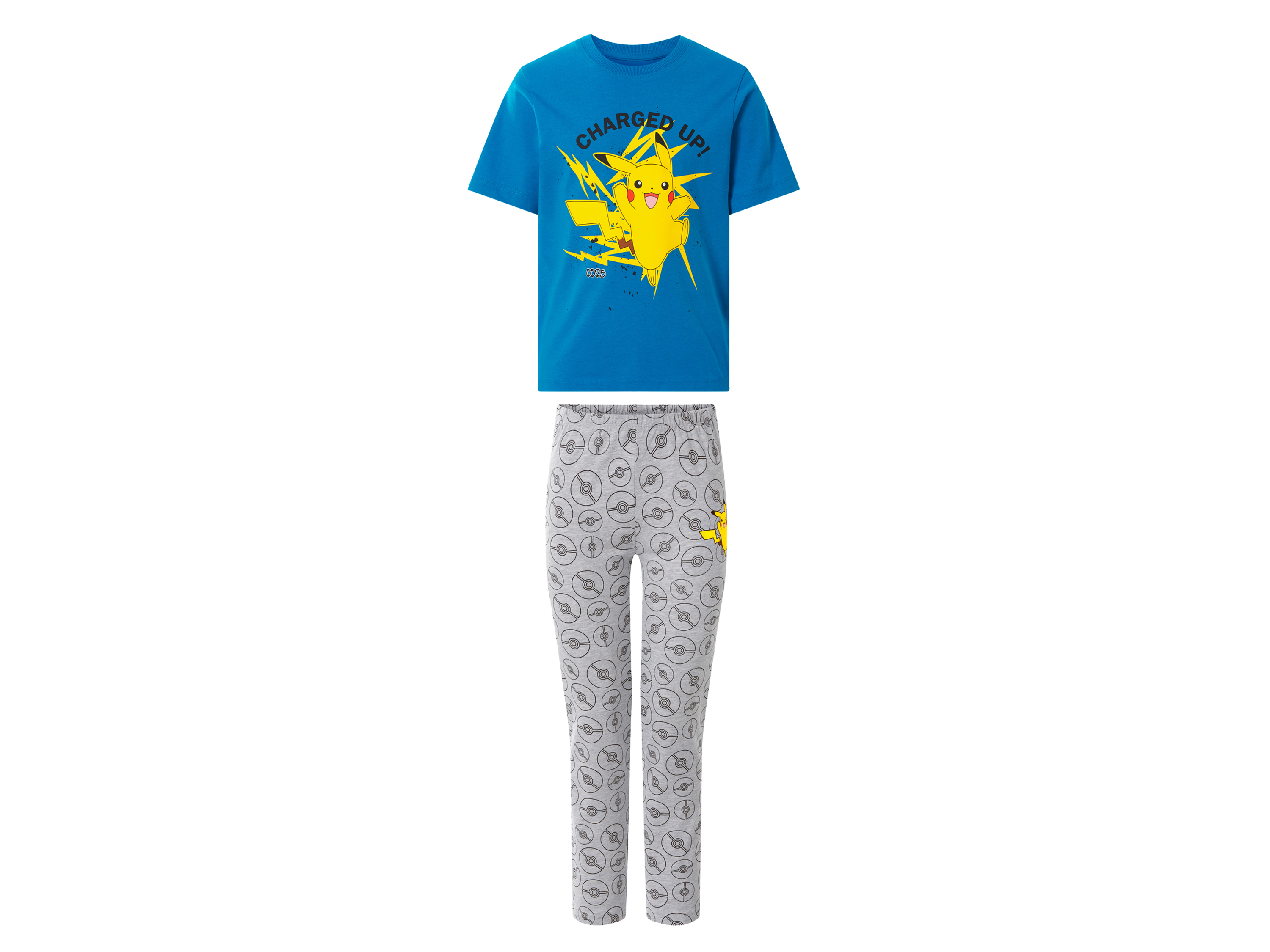 Kinder pyjama - Minecraft of Pokémon (Pokemon/blauw, 146/152)
