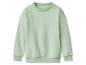 Effen lichtgroen kinder sweatshirt