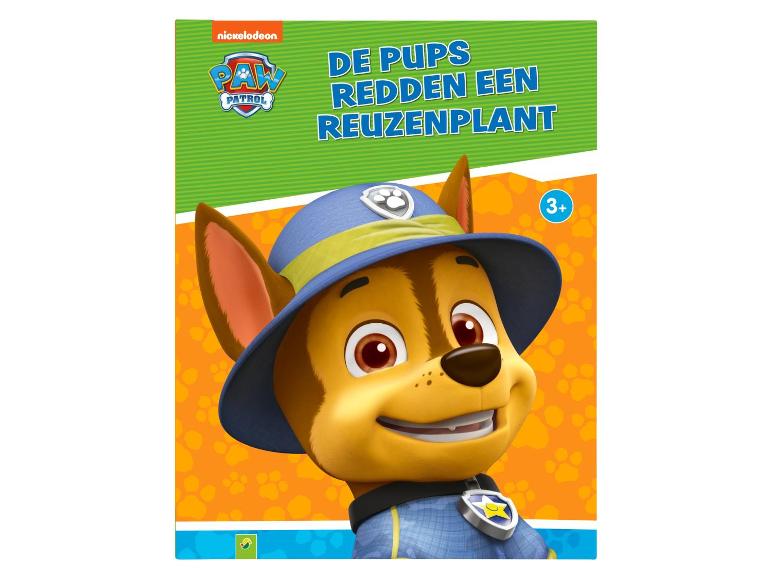 Paw Patrol boek met Chase, voor kinderen vanaf 3 jaar.