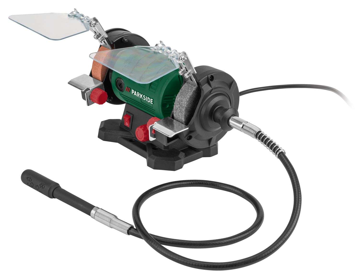 PARKSIDE Dubbele slijpmachine met flexibele as