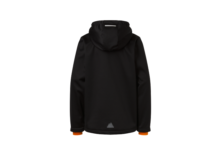 Zwarte hoodie voor kinderen.