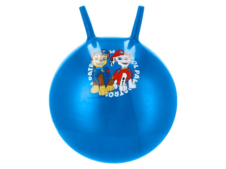 Blauwe Paw Patrol skippybal met Chase en Marshall