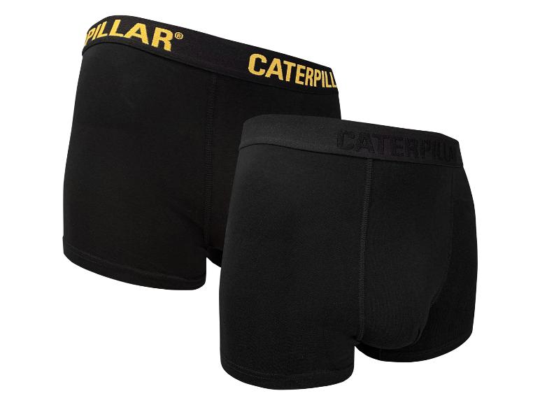 Twee zwarte boxershorts van Caterpillar.