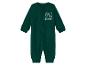 Groene baby romper met dinosaurus print