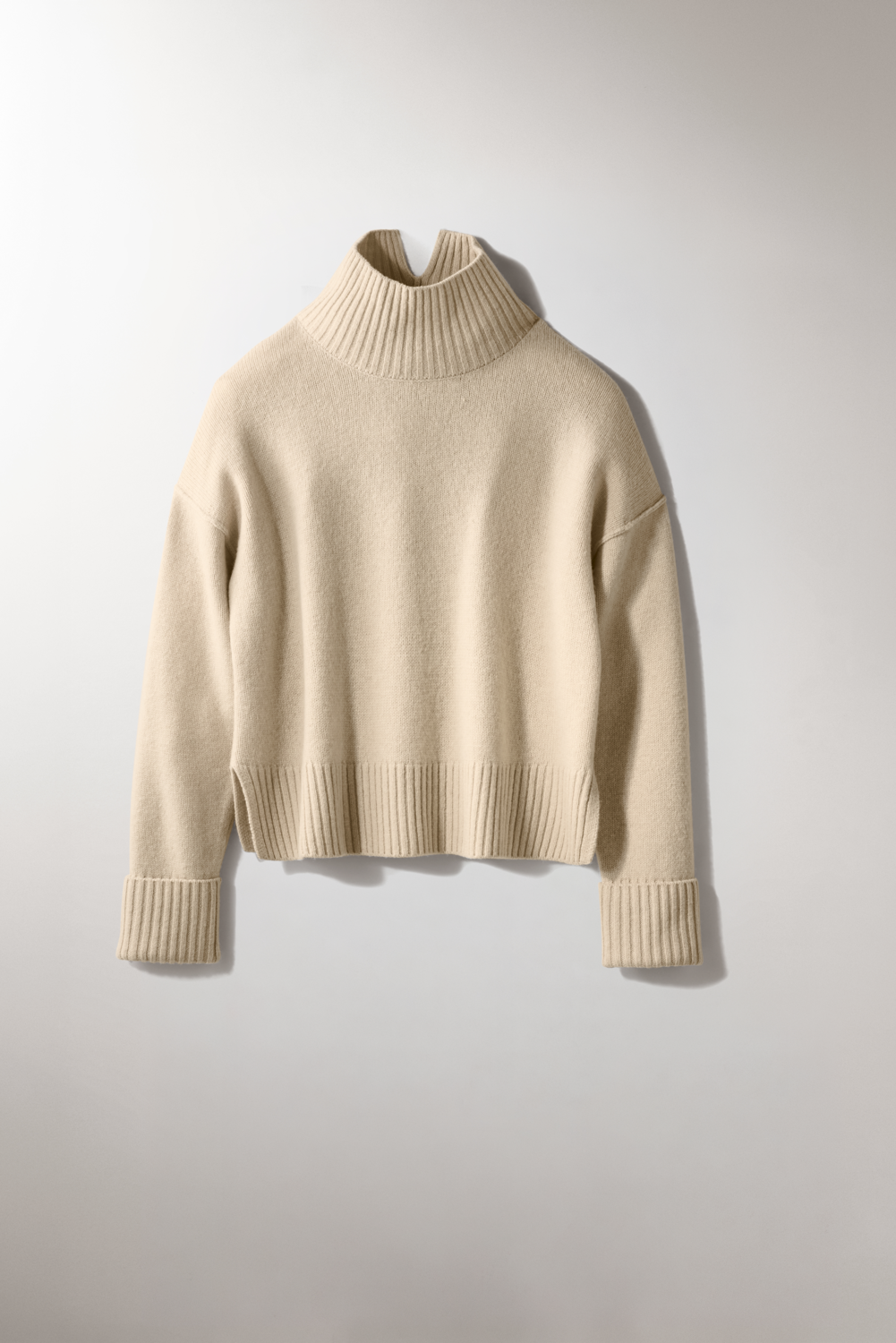 ESMARA Dames trui van wol (Beige, L (44/46))