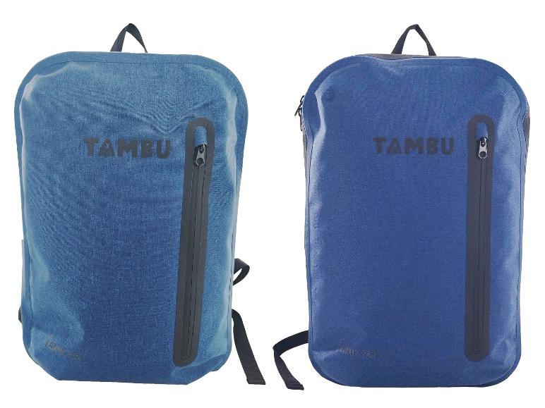Waterdichte Tambu rugzakken: Anik 22 en 28 modellen.