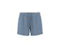 Blauwe dames shorts met trekkoord in de taille.