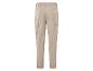 Beige cargo broek met steekzakken.