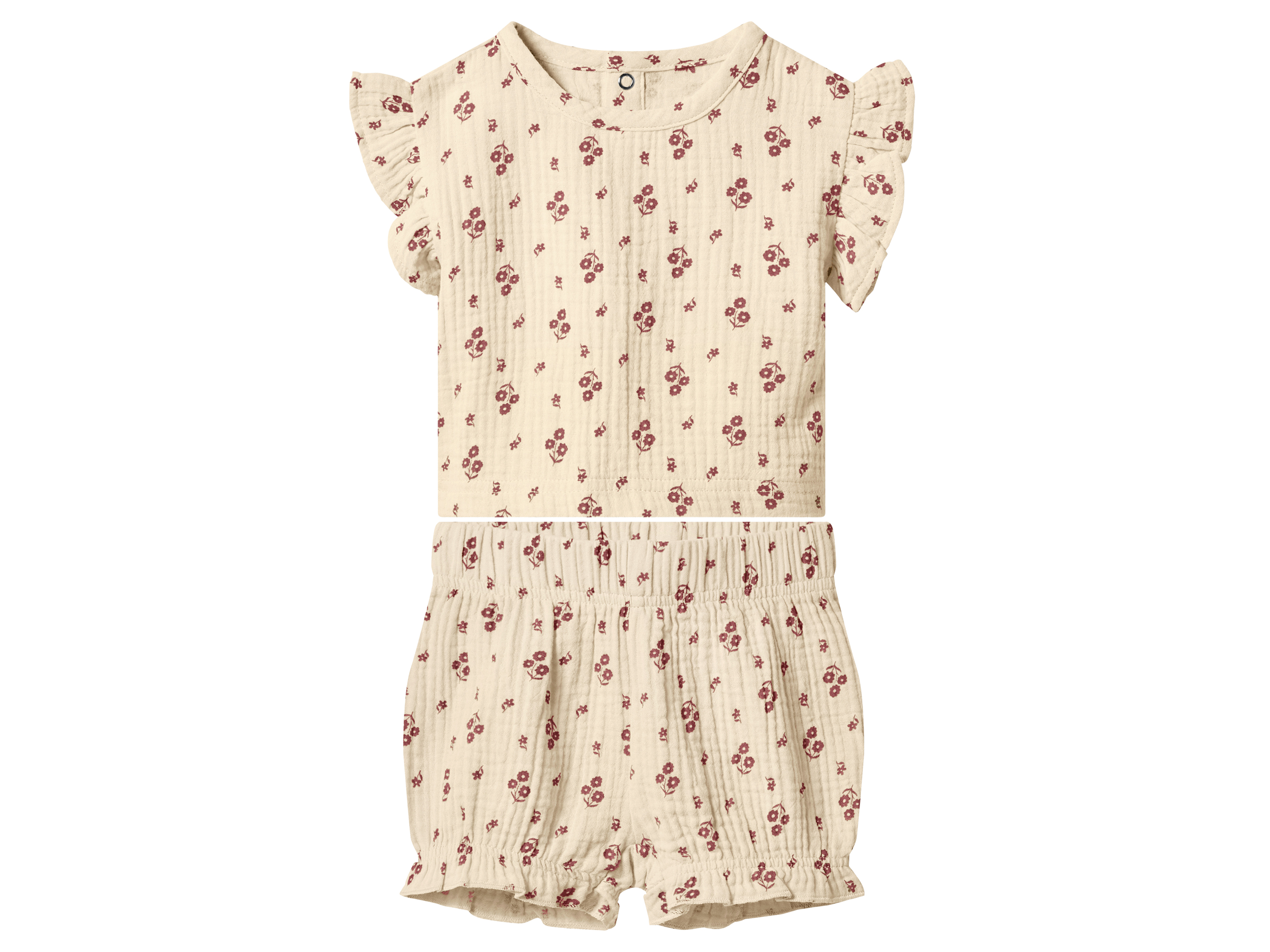 lupilu Mousseline babyset (Crème, 50/56)