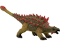 Ankylosaurus dinosaurus speelgoed met rode stekels