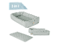 Roba 3-in-1 babybedset in mintgroen.