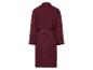 Bordeaux badjas met ceintuur.