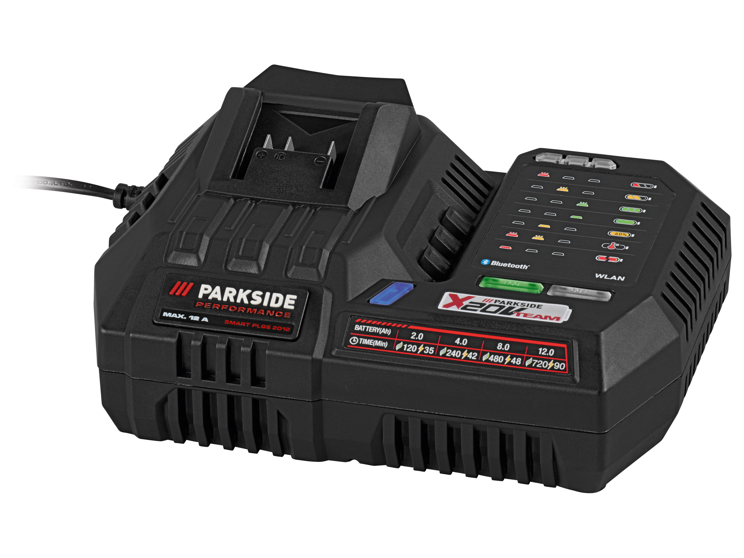 PARKSIDE PERFORMANCE Smart snellader 20 V - 12 A