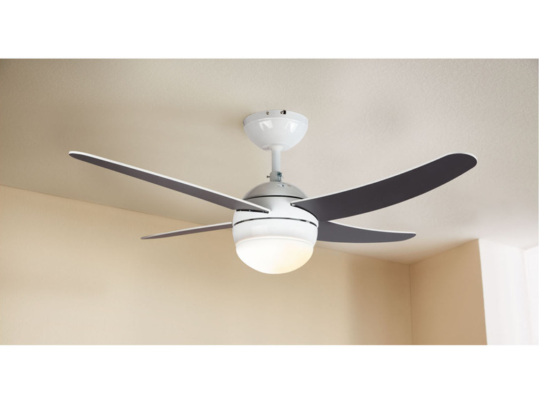 Ga naar volledige schermweergave: LIVARNO home Plafondventilator met LED-lamp - afbeelding 2