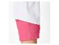 Wit T-shirt en roze damesshorts