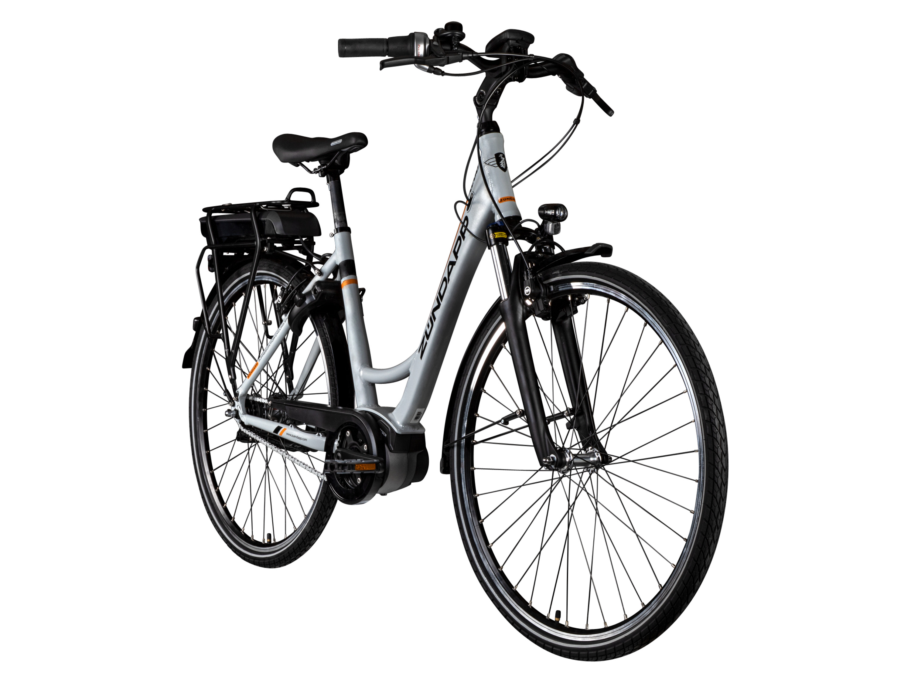 Zündapp Elektrische fiets City X200 (Zilver)