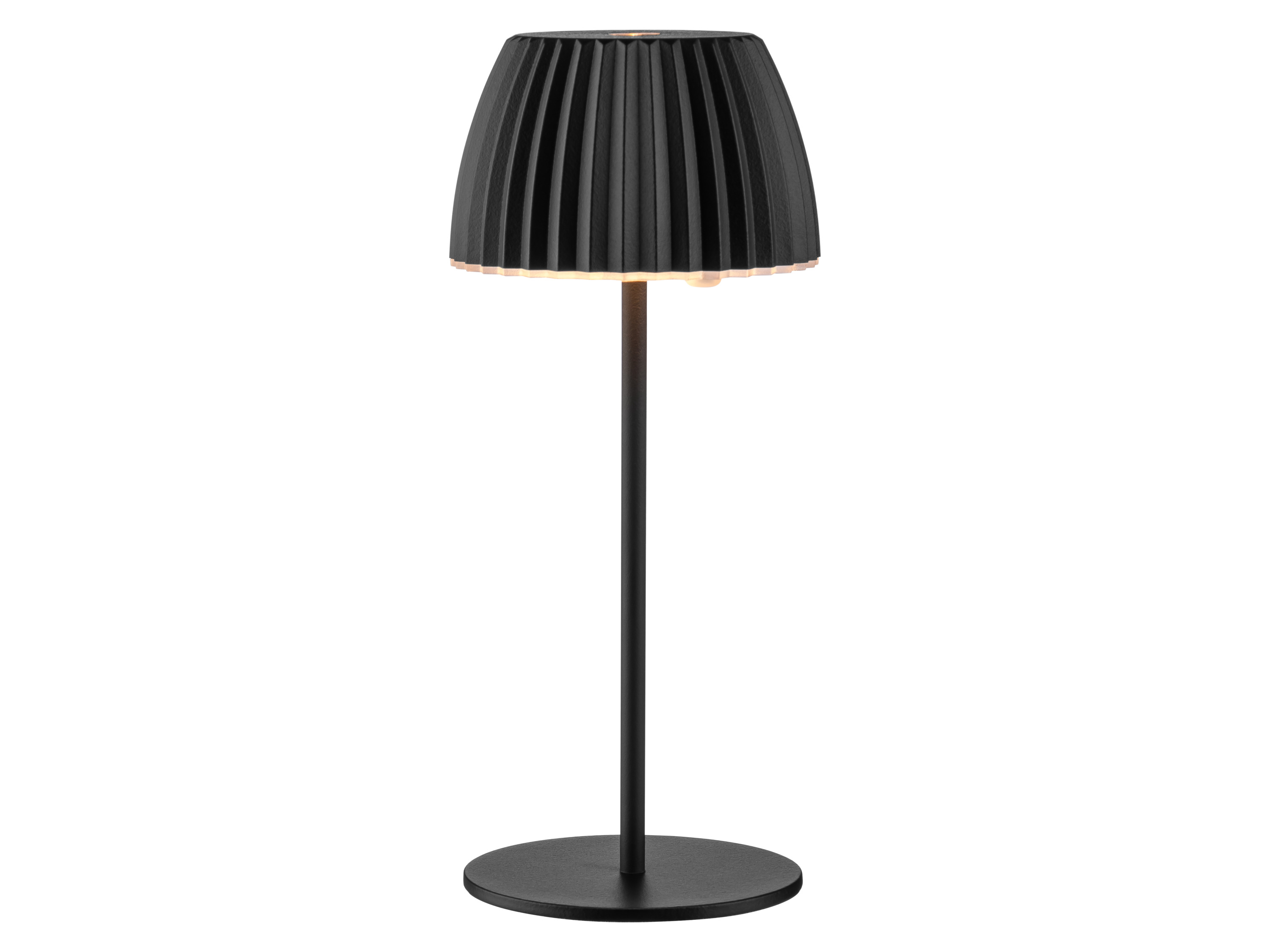LIVARNO Accu-tafellamp (Zwart)