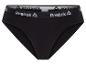 Zwarte Reebok damesonderbroek met witte logoband