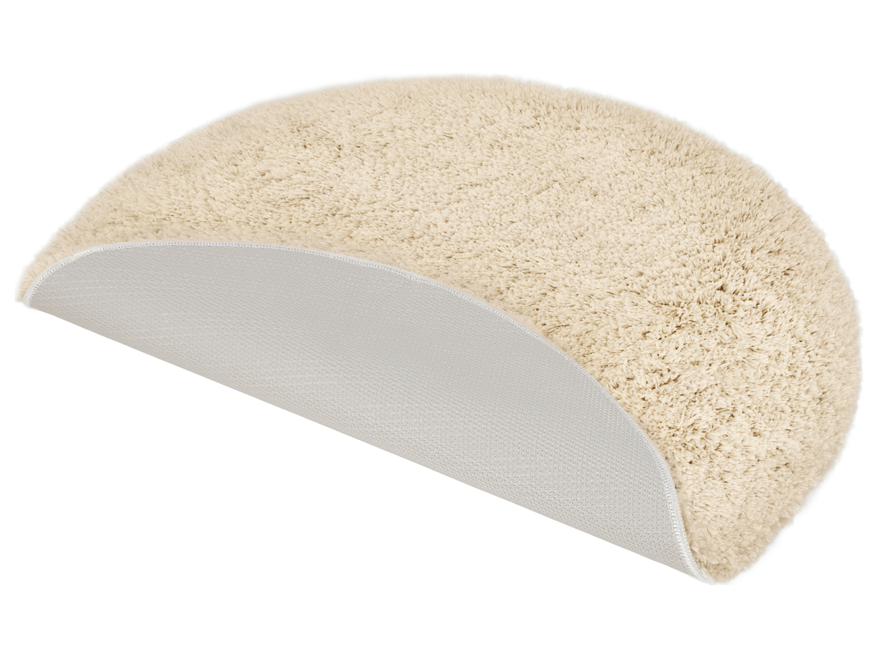 LIVARNO Badmat, 50 x 80 cm of Ø70 cm (beige rond)
