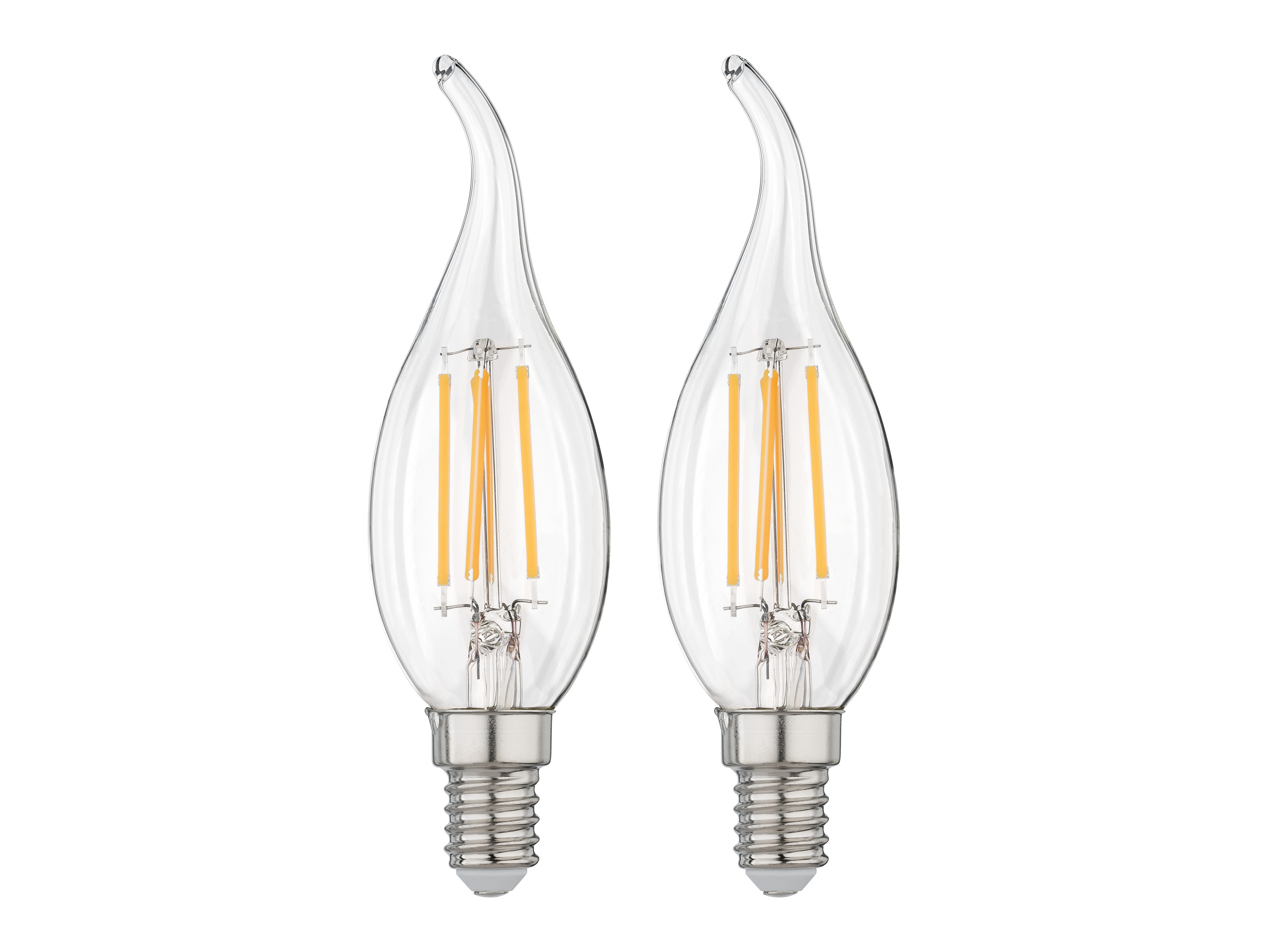LIVARNO LED-filamentlampen (Vlam E14 4,2W, set van 2)