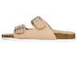 Esmara dames beige kurk sandalen met twee gespen