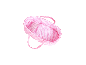 Roze gestreepte poppenreiswieg uit de Cozy Set van BAYER DESIGN.