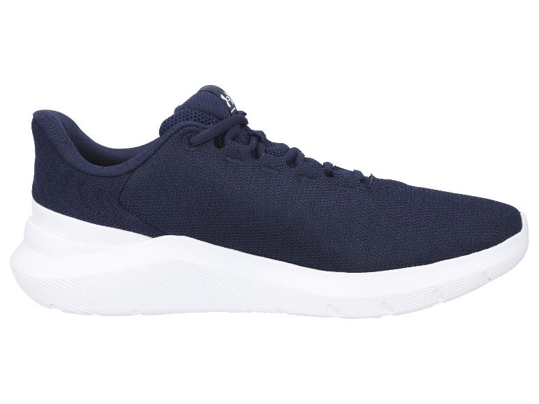 Under Armour sneakers, donkerblauw met witte zool.