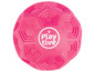 Een roze Playtive voetbal met een honingraatpatroon.