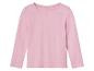 Een roze longsleeve shirt.