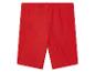 Rode shorts voor kinderen.