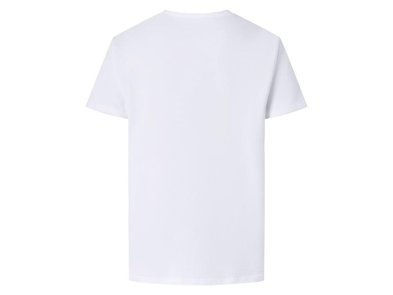 Effen wit T-shirt, achterkant
