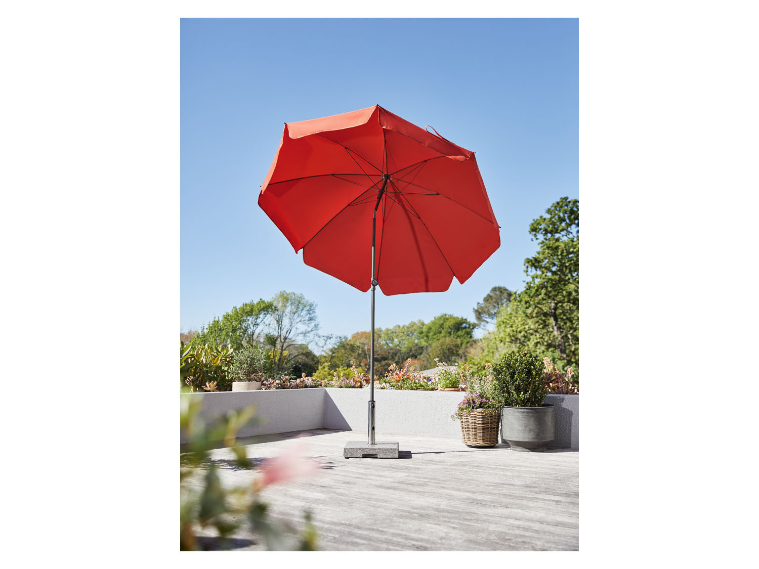 Aannemer Claire Echt LIVARNO home Granieten parasolvoet vierkant | LIDL