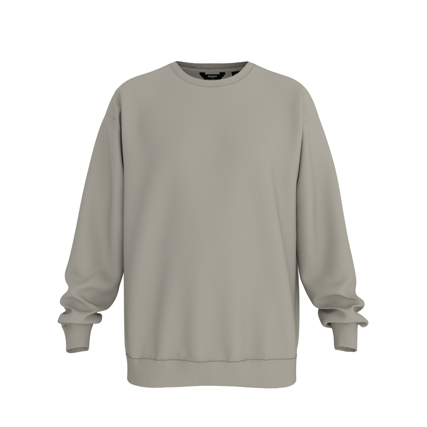 ESMARA MEN Heren hoodie of sweater (Beige, S)