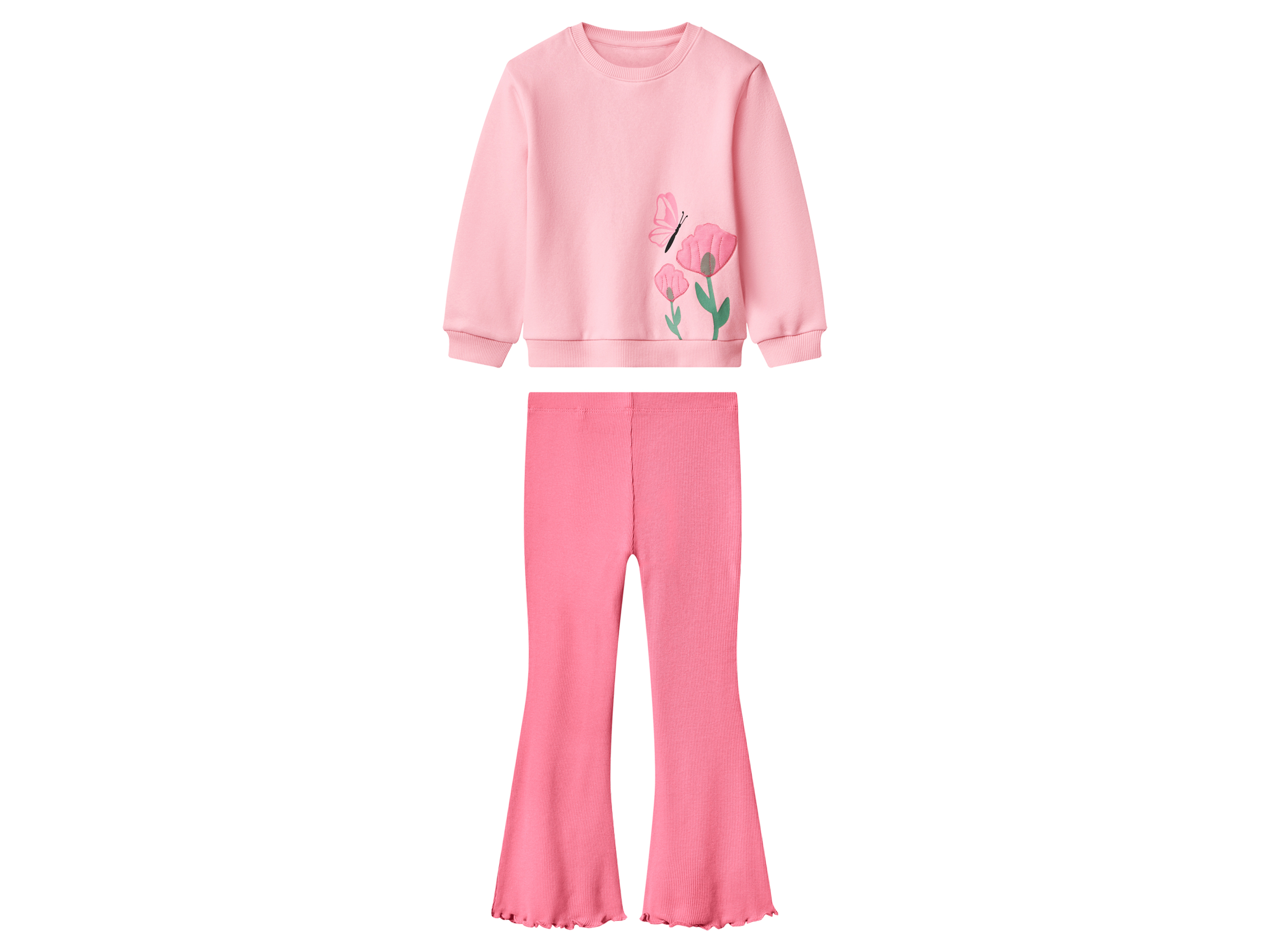 lupilu Kinder trui en joggingbroek (Roze, 98/104)