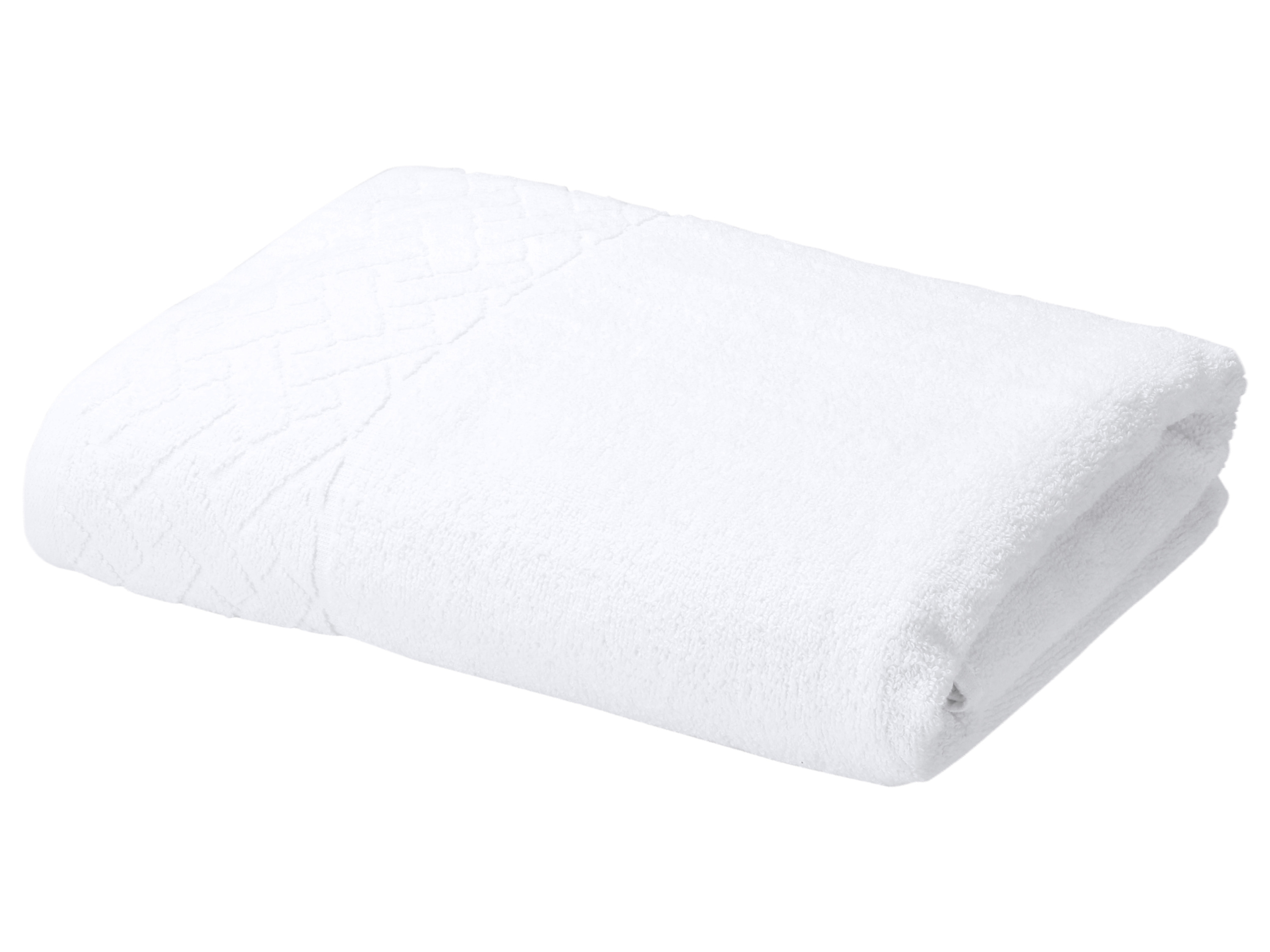 LIVARNO Handdoek 70 x 140 cm (Wit)