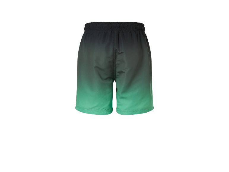 Blauwgroene ombre zwembroek.