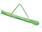 Groene parasol in opbergtas.