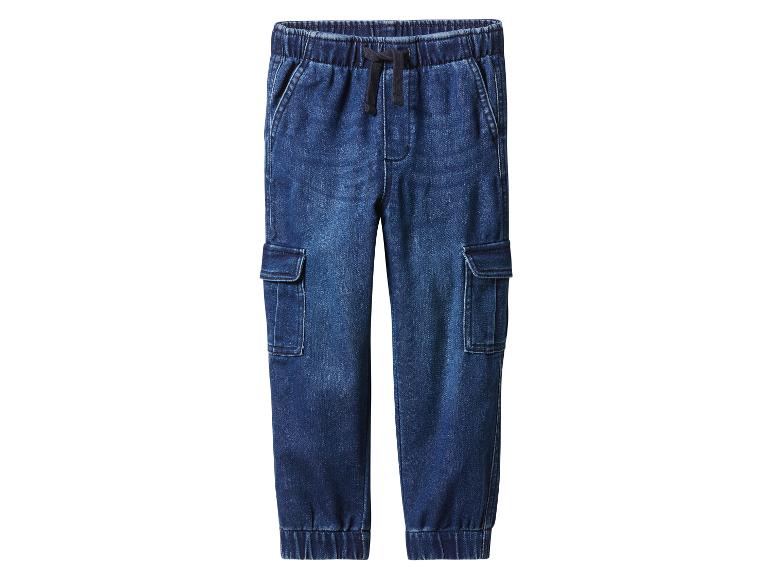 Jongens jeans cargo broek.