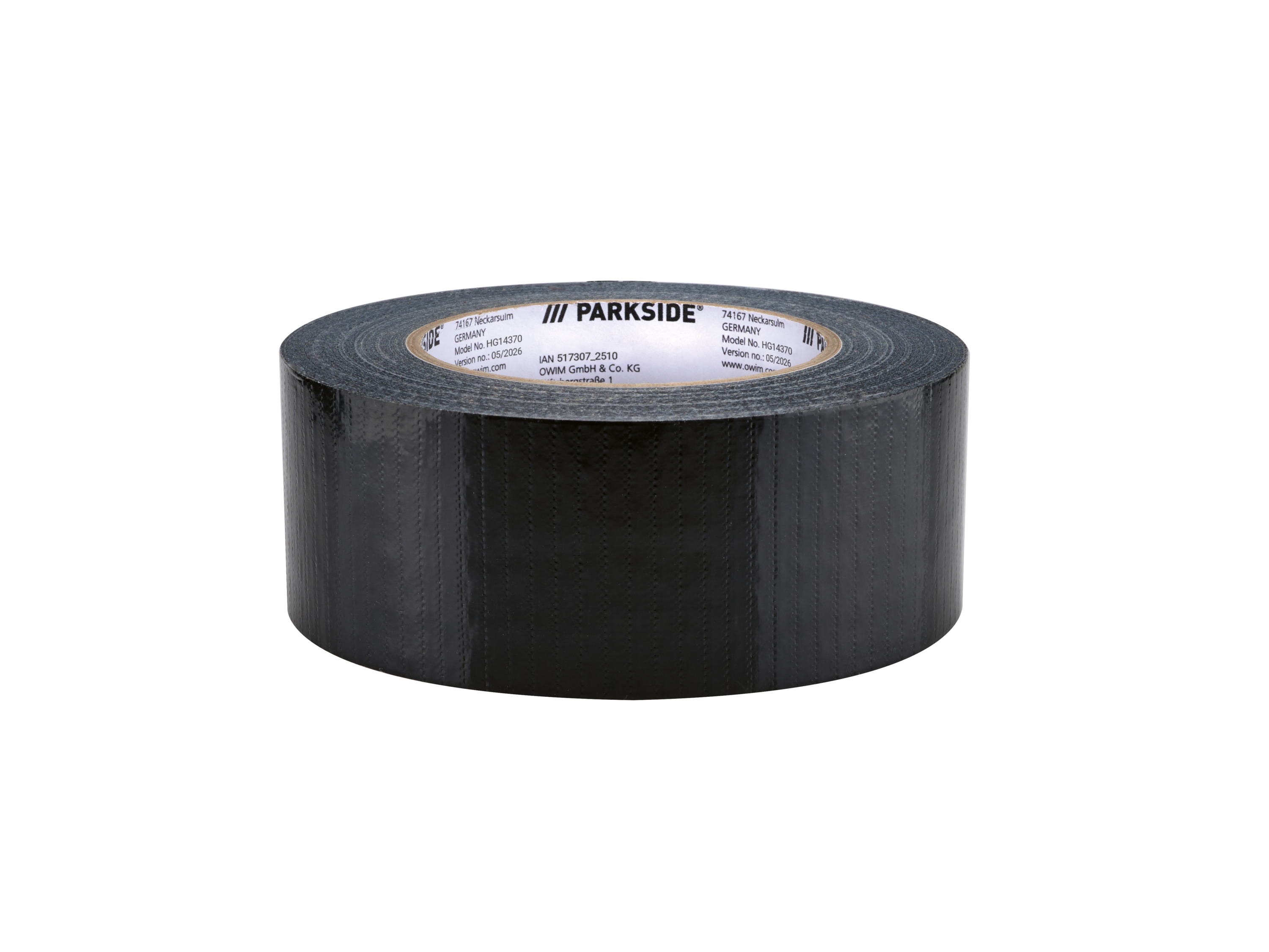 PARKSIDE Duct tape, 50 m (Zwart)