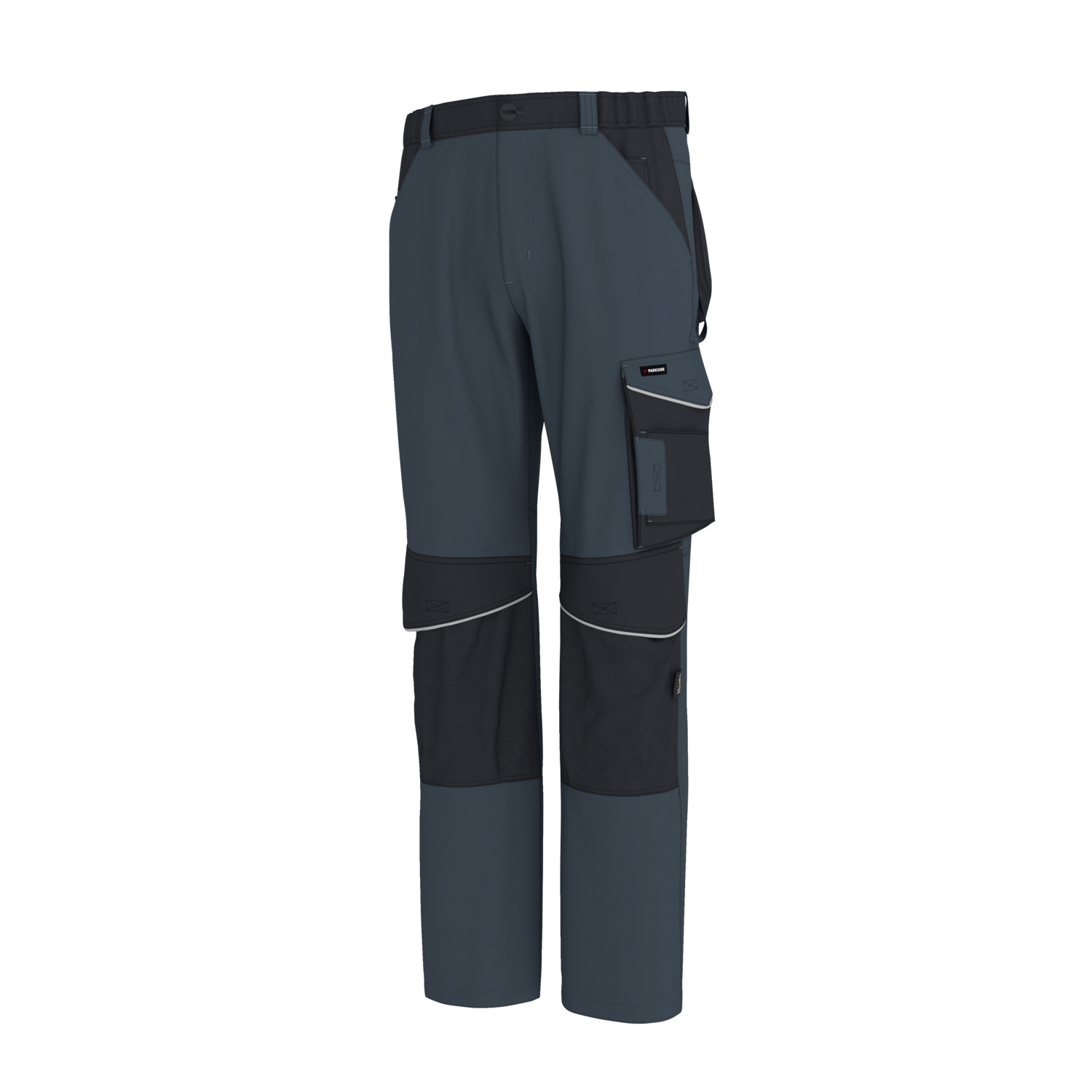PARKSIDE Heren gevoerde werkbroek (Blauw, 50)