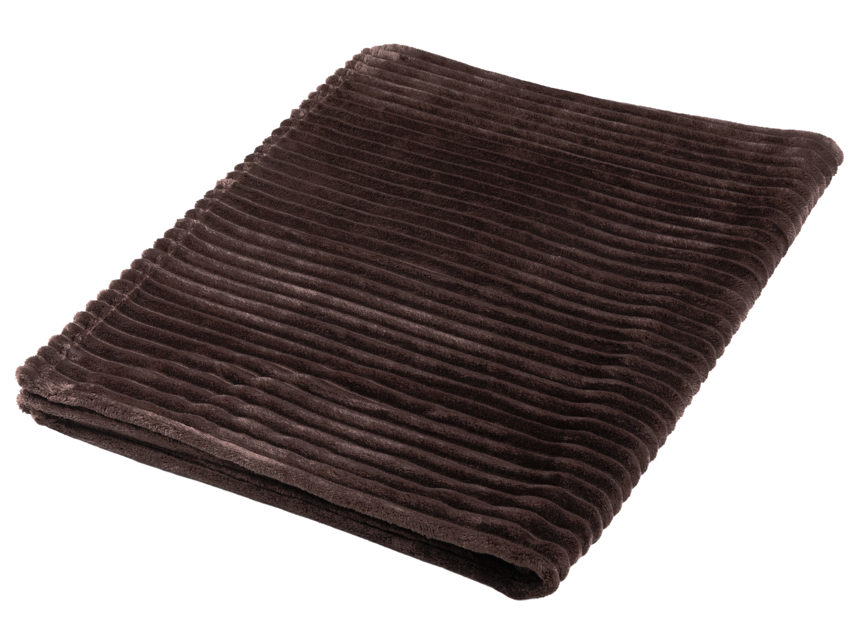 LIVARNO Plaid, 130 x 170 cm (Bruin)