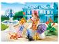 Playmobil set met prinses, kind, katten en fontein voor een paleis.