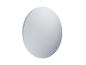 Witte, ronde tablet of pastille op een witte achtergrond