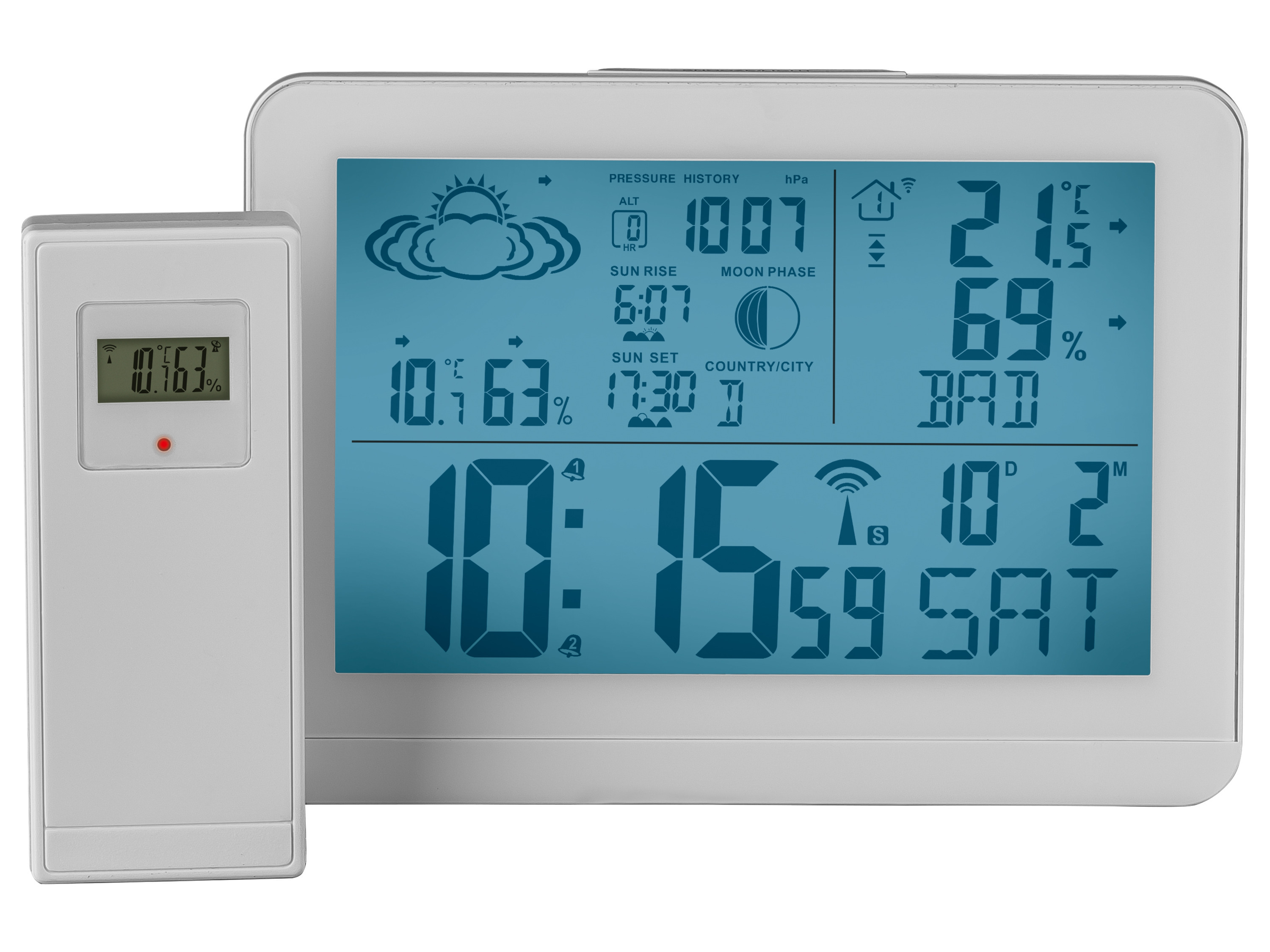 LIVARNO Radiografisch weerstation (Wit)