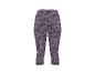Capri legging met luipaardprint in paars en zwart