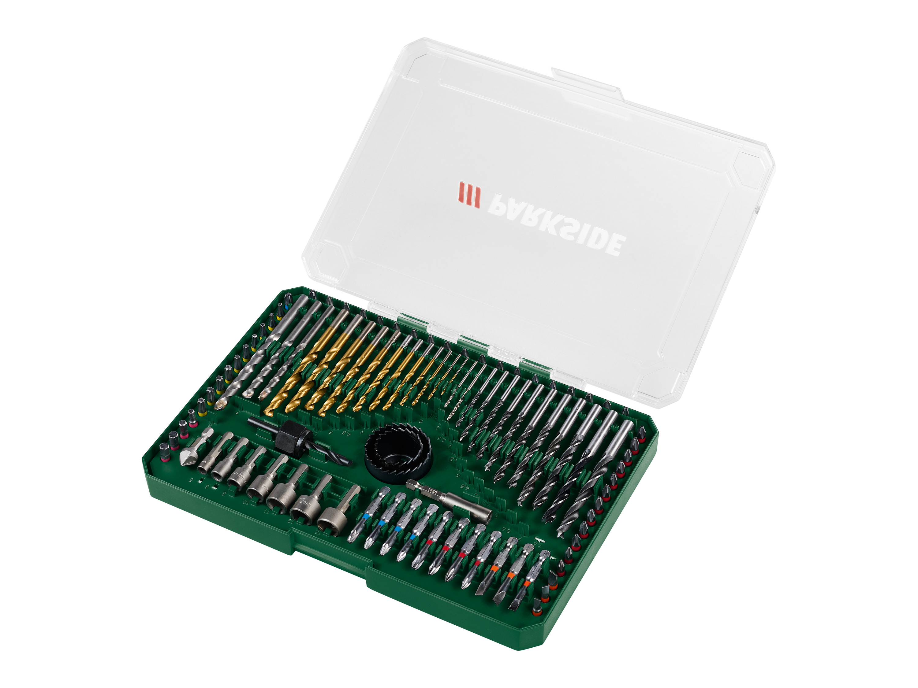 PARKSIDE Boor-, bit- en dopsleutelset afbeelding