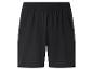 Eenvoudige zwarte shorts met elastische tailleband